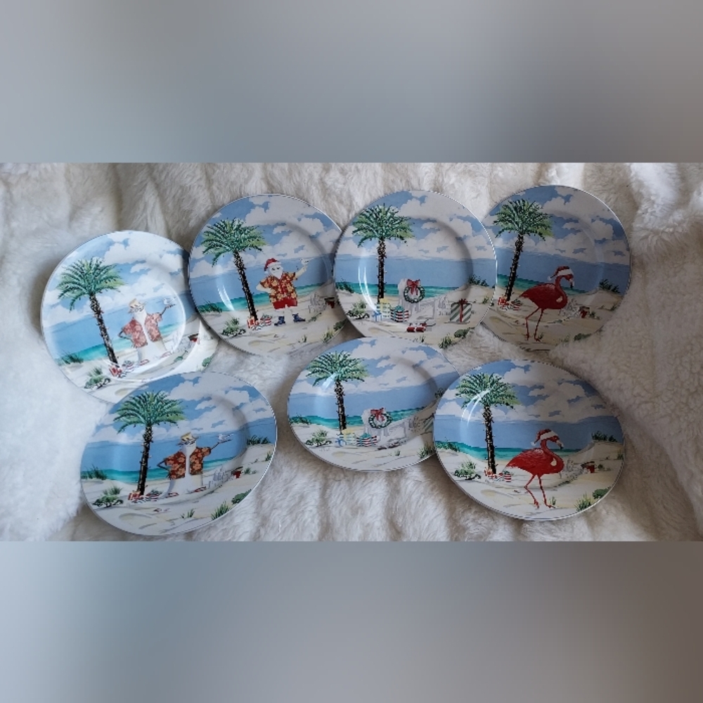 Sakura sunny Holiday 7 salad plates